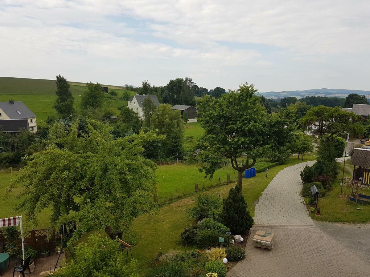 Strasse Des Friedens Apartman Hilmersdorf Kültér fotó