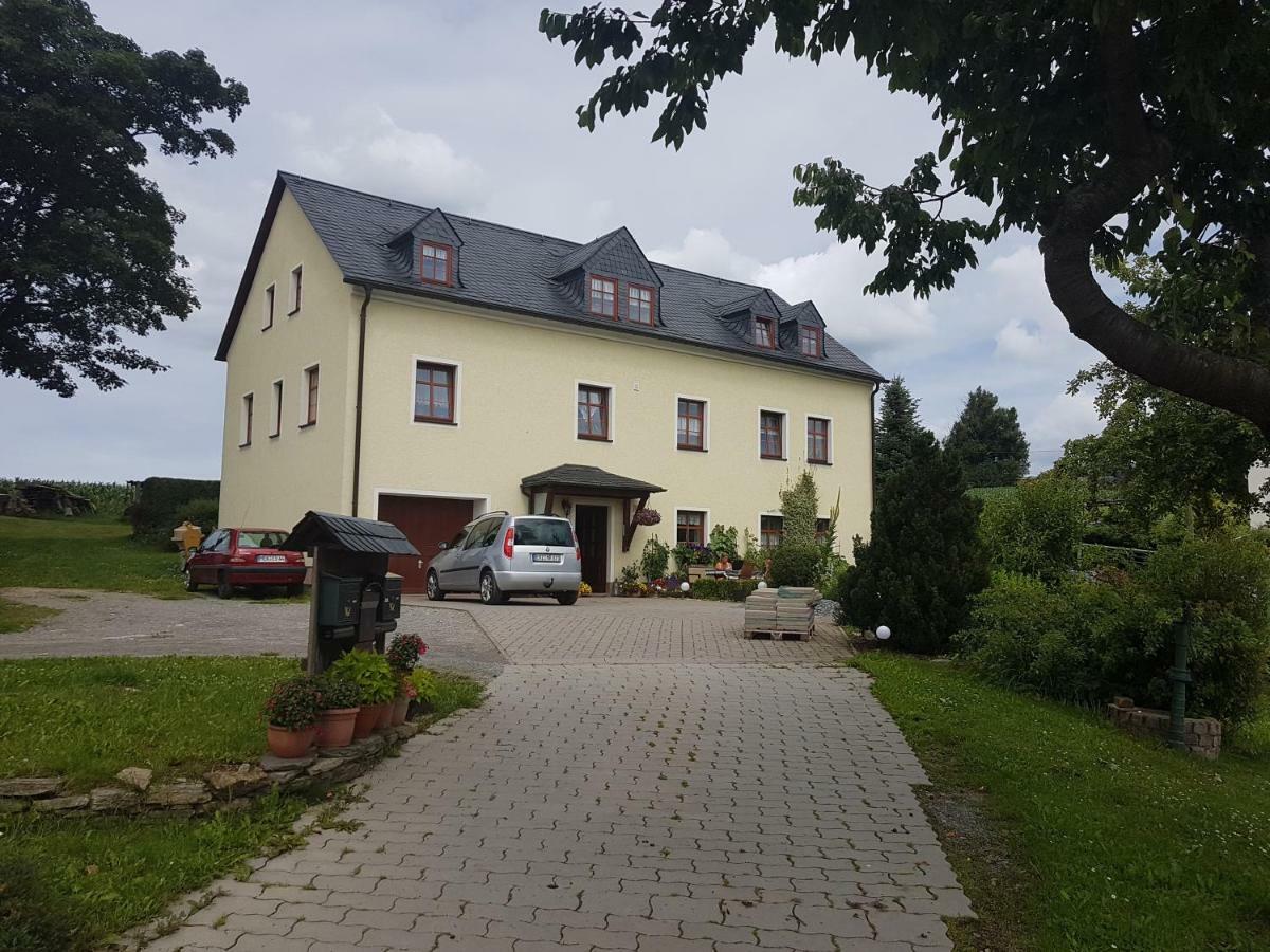 Strasse Des Friedens Apartman Hilmersdorf Kültér fotó